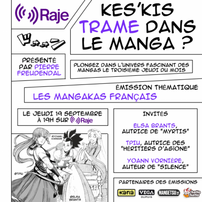 Kes’kis trame dans le manga ? #1 - Les mangakas français